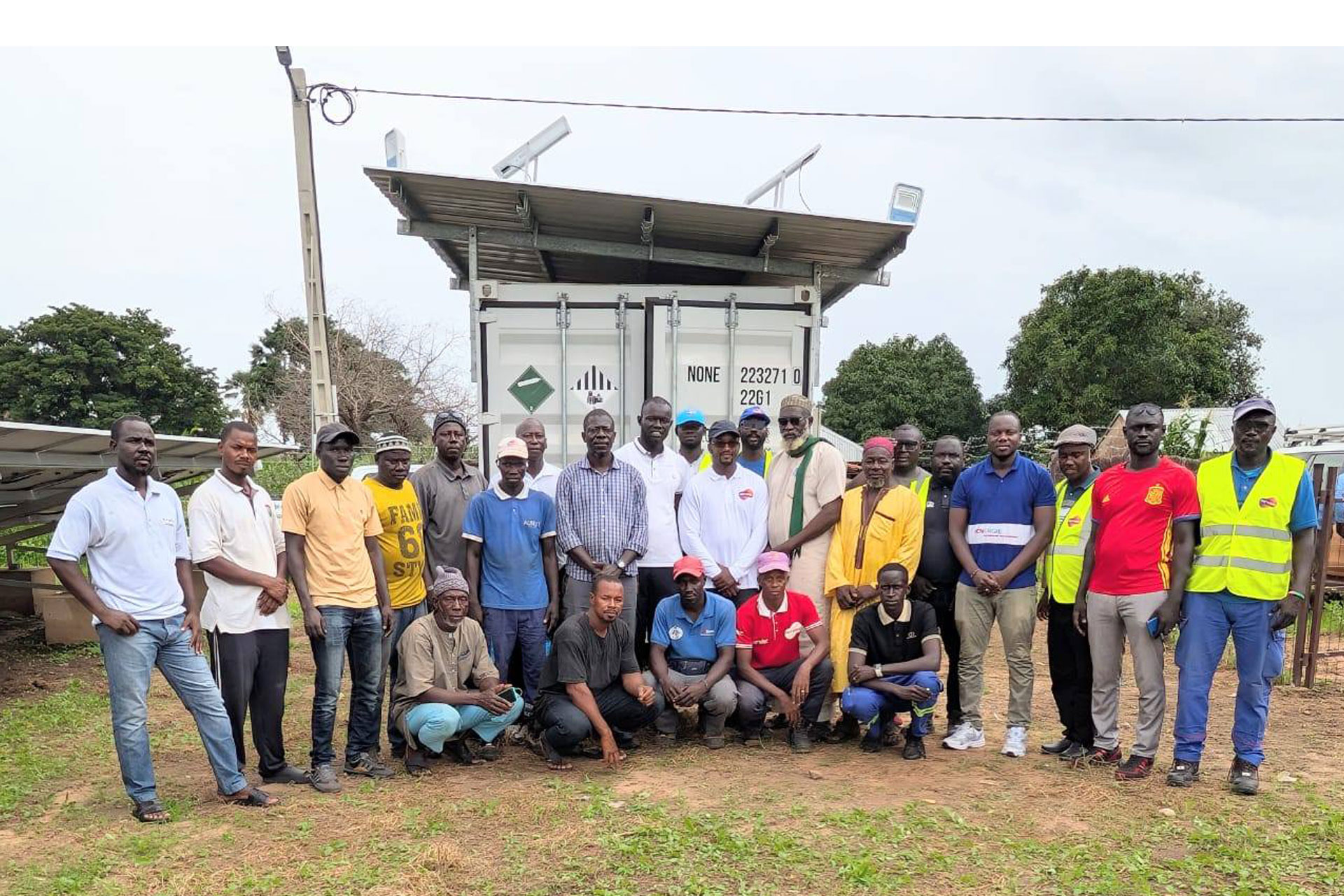 MISE EN SERVICE DE LA MINI-CENTRALE SOLAIRE DE DIAROUMÉ (KOLDA)